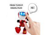 q2 educational robot head touch induction