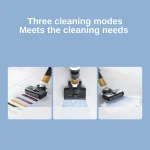wet dry vacuum cleaner with three cleaning modes