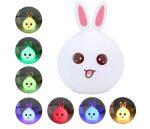 rabbit color changing lamp pink