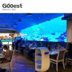 innvovative interactive digital paint for high tech restaurants