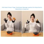 rehabilitation robot gloves allowing stretching and repetitive movements