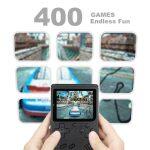 8 Bit retro handheld game console with 400 built-in games