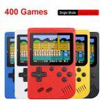 8 Bit retro handheld game console with 400 built-in games