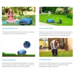 efficient and durable robotic grass mower