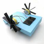 Educational Solar Powered Paddle Wheel Boat