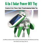 6 in 1 Transformable Solar Robot Kit