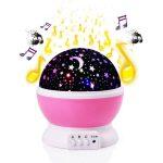 Star & Moon Rotation Night Light Projection Lamp - Image 9