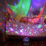 Star & Moon Rotation Night Light Projection Lamp - Image 7