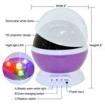 Star & Moon Rotation Night Light Projection Lamp - Image 5