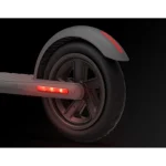 electric scooter with LED side lights