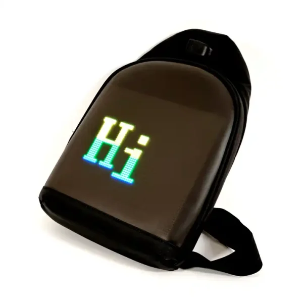 chest backpack with LED