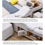 intelligent massage bed with multiple functions and integrated metal safe