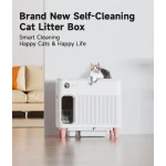 litter box with smart odor monitoring