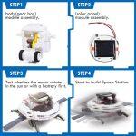 6 in 1 Educations Solar Robot Kit of STEM assembly steps