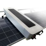 advanced robotic system that cleans solar panels