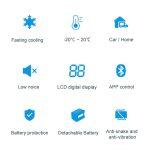 portable solar freezer with multiple specifications
