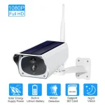 wireless solar security camera with enhanced night vision