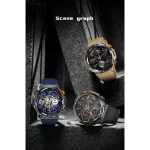 smartwatch with a sleek and stylish round shape