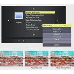 T6 LED projector with high brightness and vivid colors