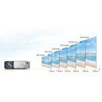 T6 LED projector with high brightness and large projection distance