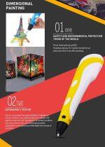 Tianfour Smart 3D Printing Pen with free filament - Image 3