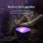 Remote Control Ocean Wave Projector Night Light with Music Player - Image 2