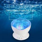 Remote Control Ocean Wave Projector Night Light with Music Player - Image 3
