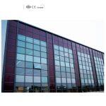 transparent solar panel film with high absorption for big buildings