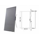 transparent solar panel film with high absorption - product size