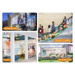 a LED film screen with various applications