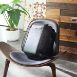 backpack with breathable and adjustable shoulder straps