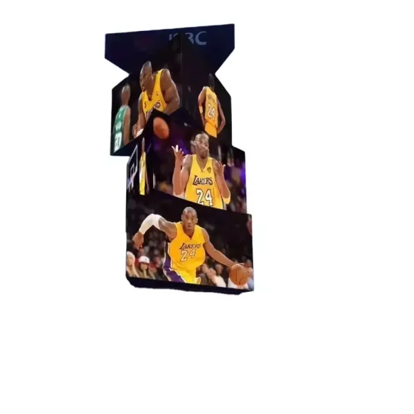 360-degree rotating LED display