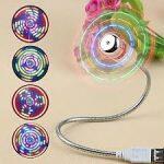 Mini Flexible LED USB Fan for Laptop and PC - Image 2