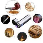 Triple Arc Plasma Lighter charged by USB - What can Light