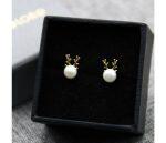 uv pearl earrings box
