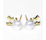 UV Color Changing Pearl Earrings