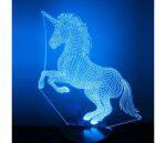 Unicorn - 3D Optical Illusion LED Hologram Lamp