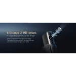 4K dash camera for car video recorder with six lens