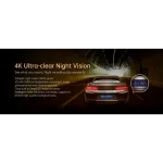 4K dash board camera for car video recorder