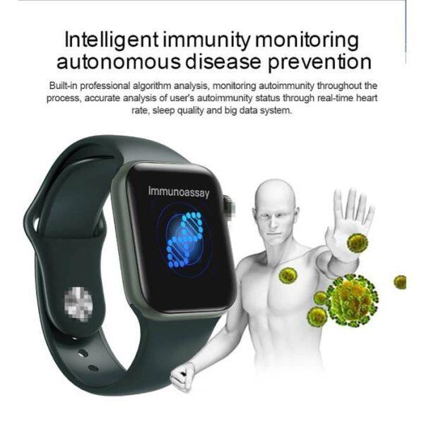 WP58 Pro Smart Body Temperature and Immunity Monitoring Watch