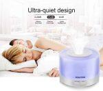 KBAYBO Remote Control Oil Diffuser, Aroma Mister and Ultrasonic Air Humidifier (500 ML)