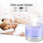 KBAYBO Remote Control Oil Diffuser, Aroma Mister and Ultrasonic Air Humidifier (500 ML)