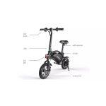 Easy foldable electric bike with multiple features