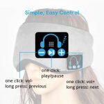 wireless sleeping eye mask with music - Functions of buttons