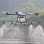 drone with automatic route flight function