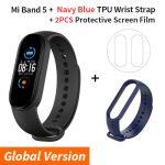 Nany Blue Xiaomi Mi Band 5 health smart watch
