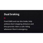 cheap Xiaomi electric scooter with dual braking system