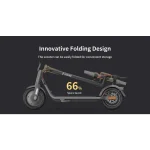 electric scooter with a stylish ergonomic design