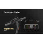 electric scooter with comfortable handlebar