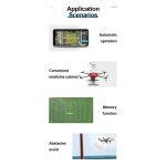 drone for corps that avoids obstacles and automatic operation